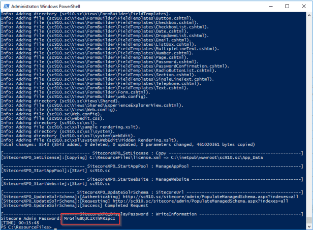 Sitecore 9.1 Installation 13